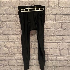 canari black cycling pants with padding